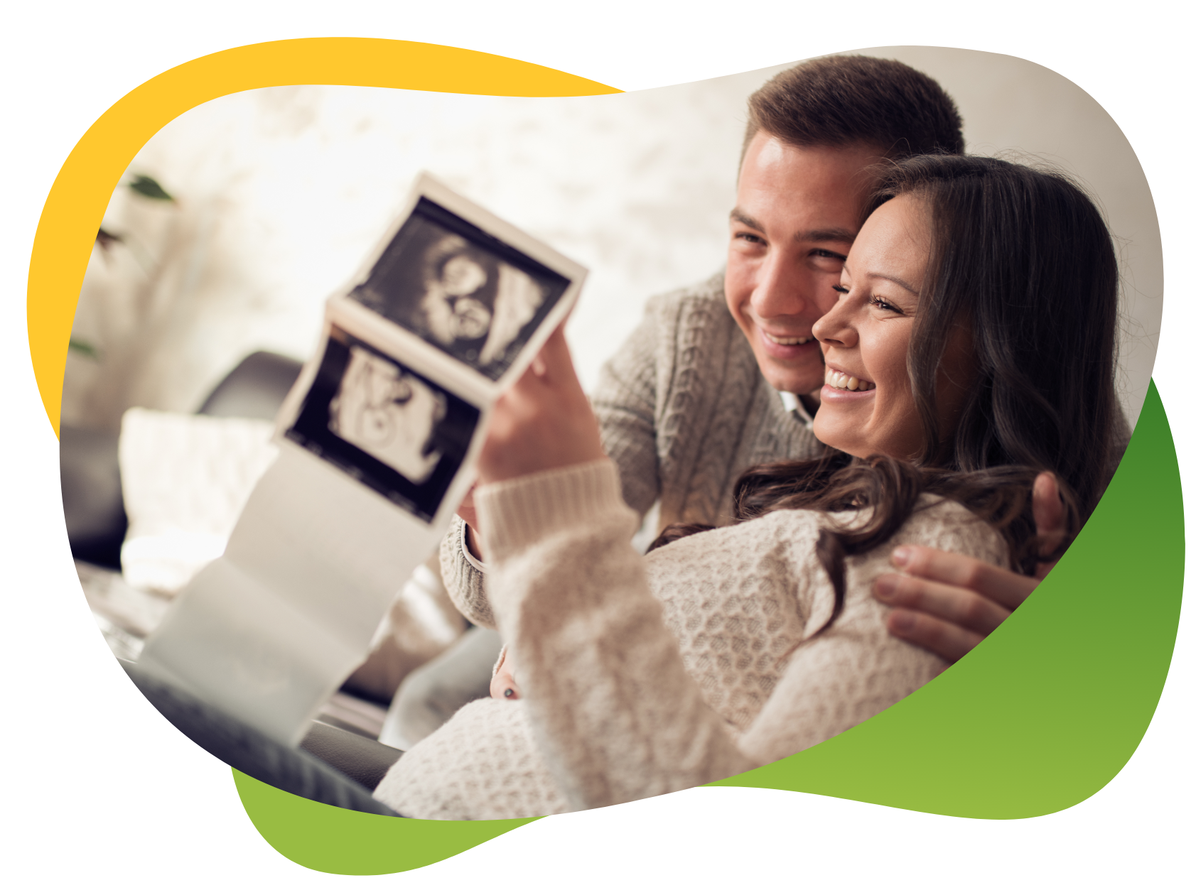 Tulevased vanemad vaatavad loote ultrahelipilti