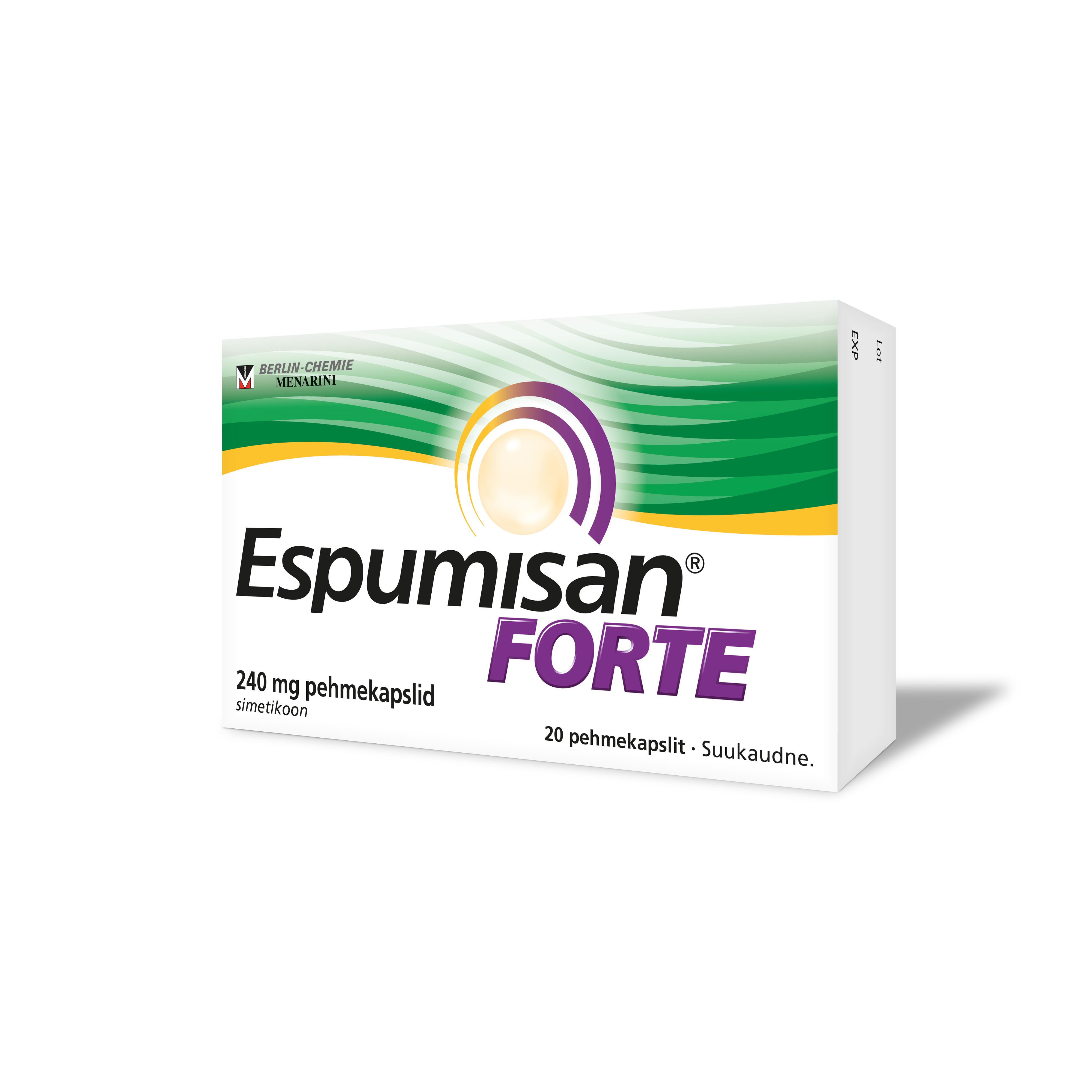 Espumisan<sup>®</sup> Forte 240 mg kapslite pakend